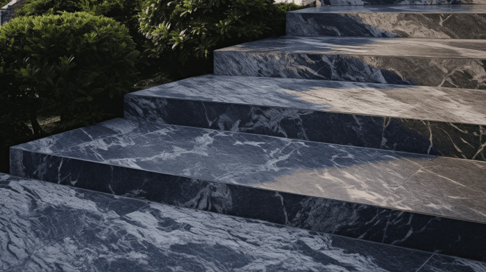 Ступени из гранита Azul (Азул)