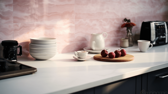 Фартук из оникса Pink (Пинк)